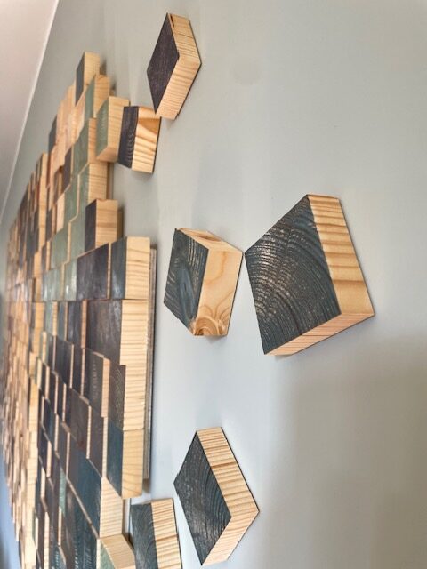3Dwoodart natuurlijke wanddecoratie houten kunst op maat